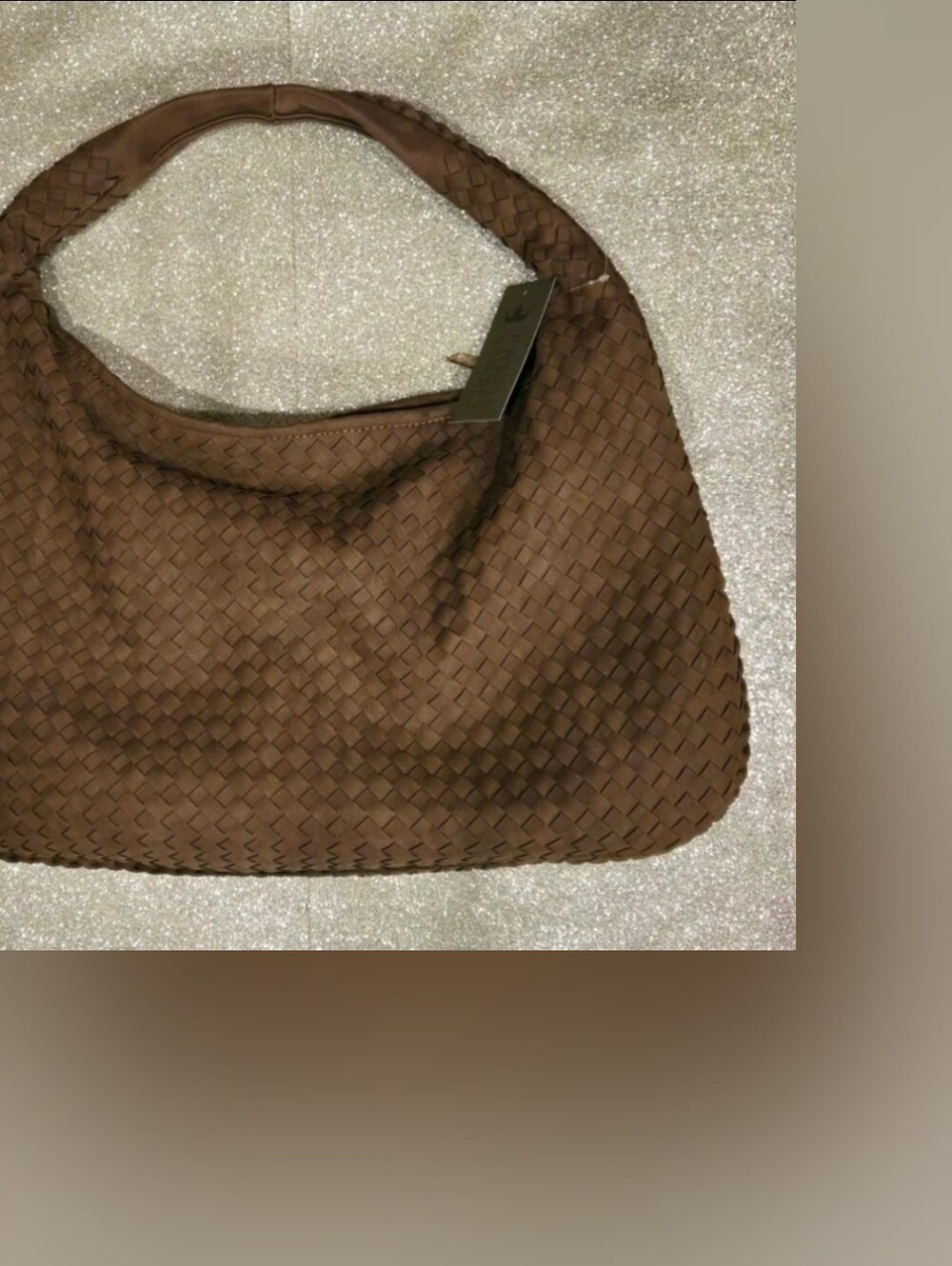 SOLE SOCIETY Woven Hobo Shoulder Bag NWT